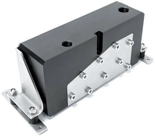 Alt view image 6 of 7 - Watercool D5-DUALTOP Industrial Line Pump Top (31031)