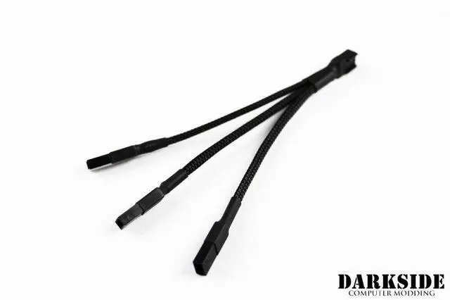 Alt view image 5 of 6 - DarkSide CONNECT 3-Way Cable | 4" | 3-Pin - Type 10s (DS-0393)