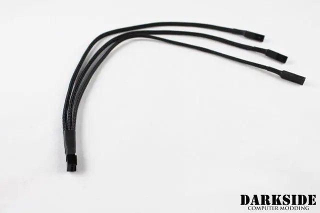 Alt view image 4 of 5 - DarkSide CONNECT 3-Way Cable | 12" | 3-Pin - Type 10 (DS-0394)