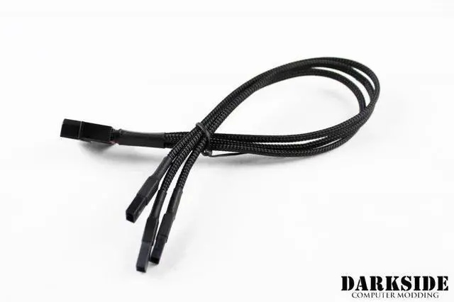 Alt view image 5 of 6 - DarkSide CONNECT 3-Way Cable | 12" | 4-Pin Molex - Type 11 (DS-0396)