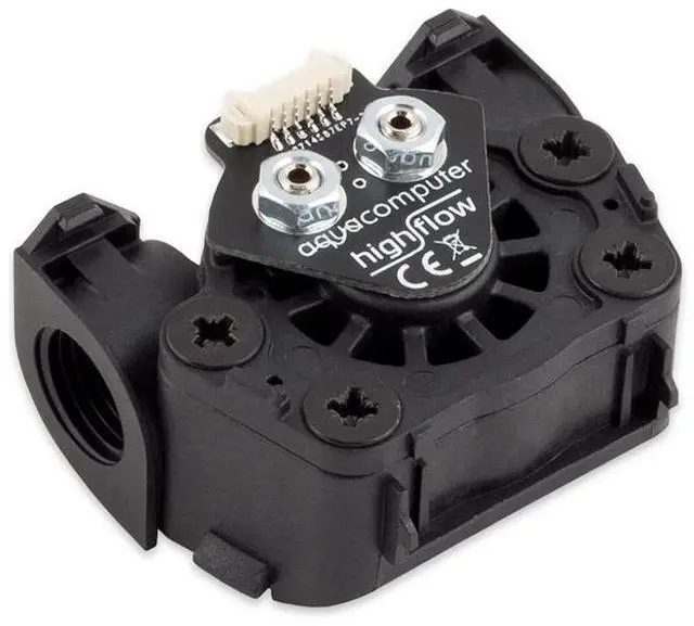Alt view image 4 of 6 - Aquacomputer G1/4 Flow Sensor - High Flow LT (53291)