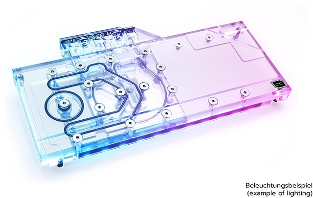 Alt view image 5 of 6 - Alphacool Eisblock Aurora Acryl GPX-N RTX 3070 Reference with Backplate (11934)
