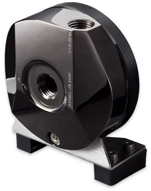 Alt view image 6 of 7 - Aquacomputer ULTITOP Black Pump Top For D5 Pumps (41133)