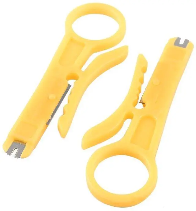 Alt view image 3 of 3 - RJ45 Cat5 Network UTP/STP/RG Cable Wire Stripper Punch Down Tool (8PK-CT001)