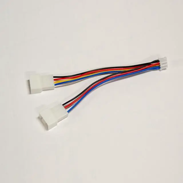 Alt view image 4 of 6 - Mini 4-Pin to 2 x 4-Pin PWM Fan Adapter (CAB004)