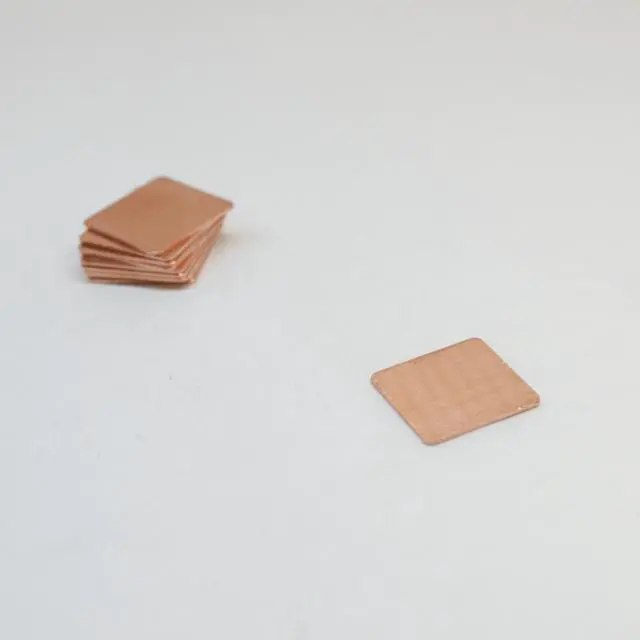 Alt view image 3 of 4 - Pure Copper Thermal Pad 20mm x 20mm x 0.8mm - (TP-PC-20-08)