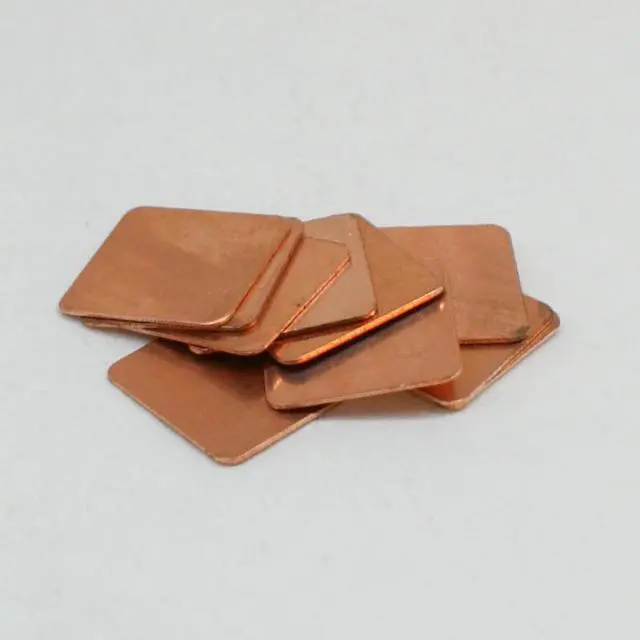 Alt view image 6 of 6 - Pure Copper Thermal Pad 15mm x 15mm x 0.5mm (TP-PC-15-05)