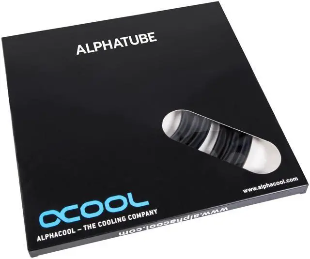 Alt view image 5 of 7 - Alphacool Tubing AlphaTube HF 11/8 (5/16"ID) - UV Black 3m (9.8ft) Retailbox (17493)