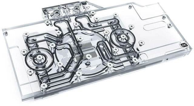 Alt view image 5 of 7 - Alphacool Eisblock Aurora Acryl GPX-A Radeon RX 6800XT Nitro+ with Backplate (11948)