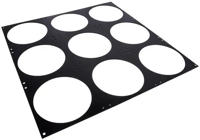 Alt view image 3 of 4 - Alphacool SuperNova 1260 Fan Grill 9x140mm - Black (26154)