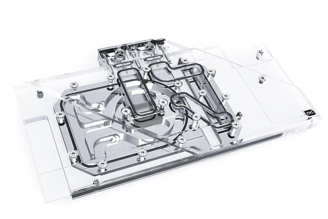 Alt view image 4 of 6 - Alphacool Alphacool Eisblock Aurora Acryl GPX-A Radeon RX 6800/6800XT Strix/TUF with Backplate (11955)