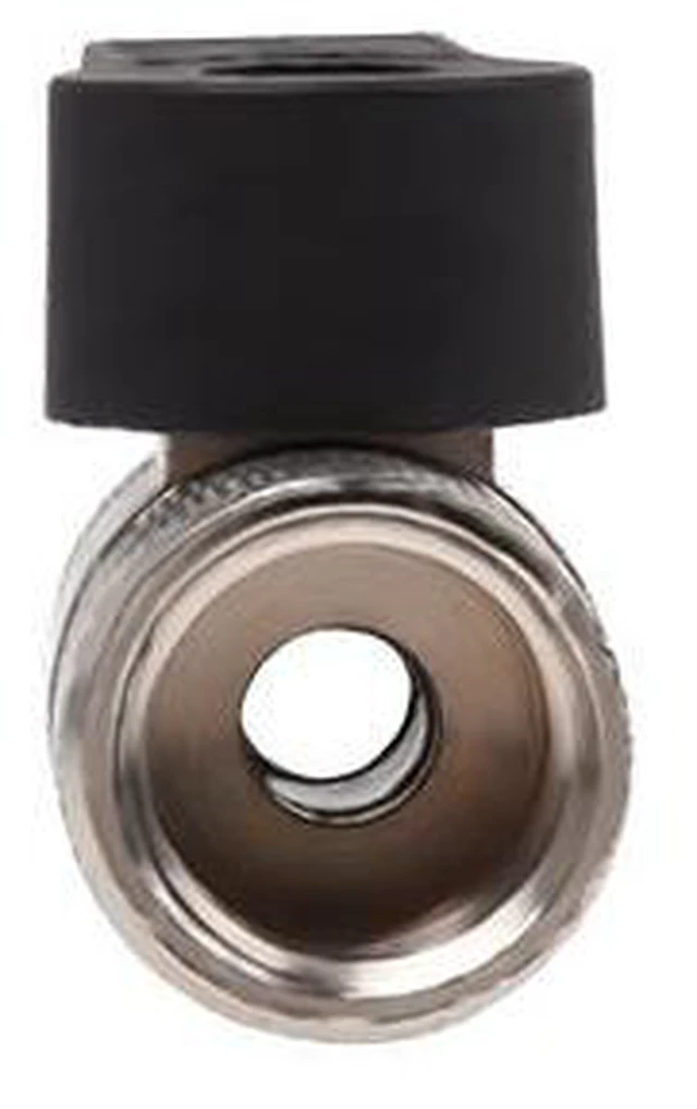 Alt view image 8 of 12 - Alphacool G1/4" 2-way Ball Valve, Chrome Fitting (17353)