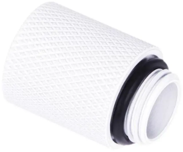 Alt view image 4 of 4 - Alphacool Eiszapfen G1/4" Male to Female Extender Fitting - 20mm - White (17568)