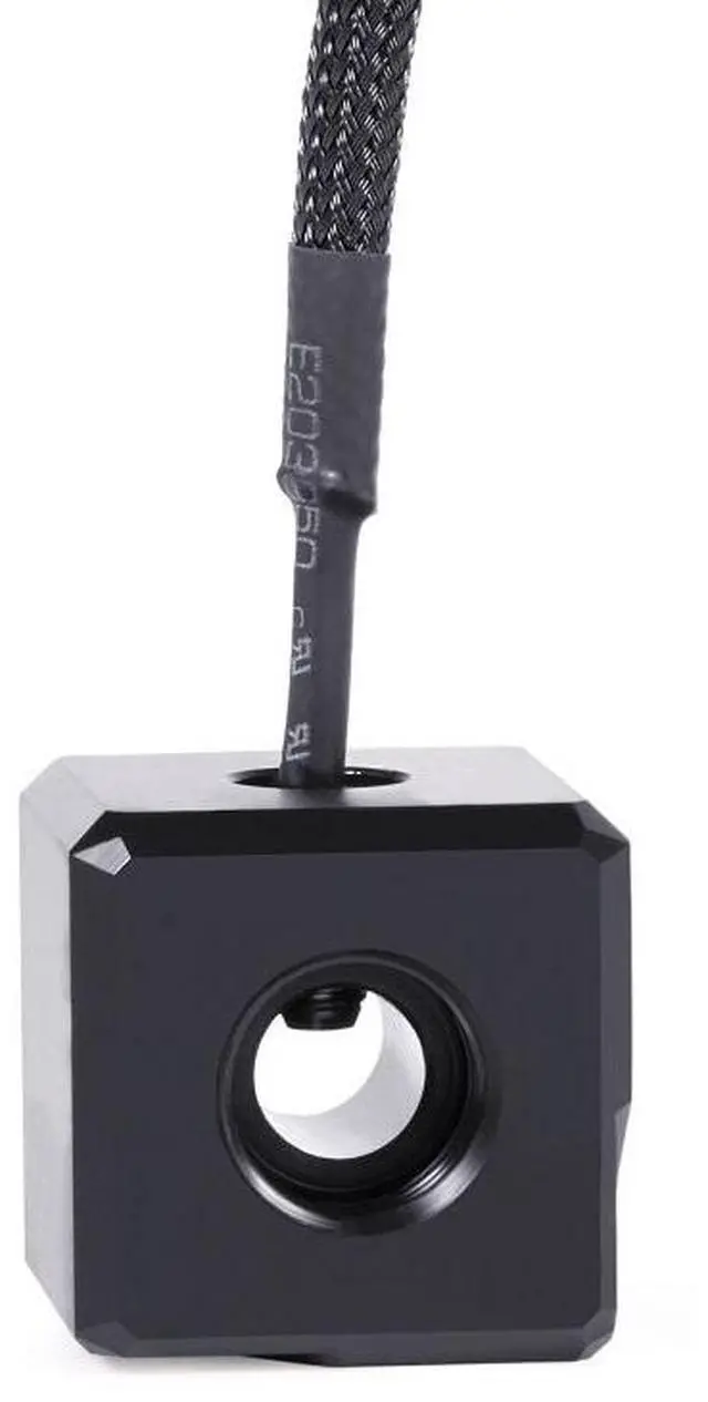 Alt view image 7 of 7 - Alphacool Temperature Sensor Square Acetal - Black (17555)