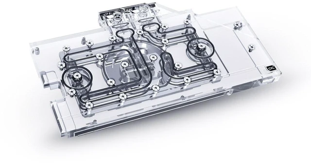 Alt view image 4 of 6 - Alphacool Eisblock Aurora Acryl GPX-N RTX 3070 ROG Strix with Backplate (11957)