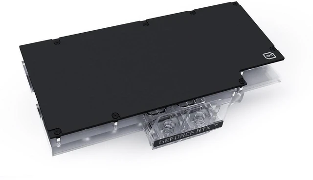 Alt view image 6 of 6 - Alphacool Eisblock Aurora Acryl GPX-N RTX 3070 ROG Strix with Backplate (11957)
