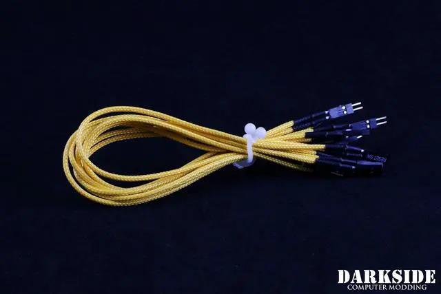 Alt view image 4 of 4 - Darkside Front Panel I/O Connection Kit â Gold (DS-1131)