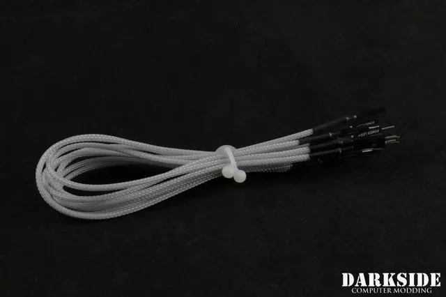 Alt view image 3 of 5 - Darkside Front Panel I/O Connection Kit - Titanium Gray (DS-1125)