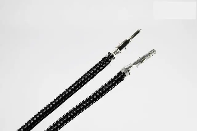 Alt view image 2 of 2 - Darkside 12" (30cm) Male-Female Pre-Sleeved ATX and PCI-E Wire â Black (DS-0814)