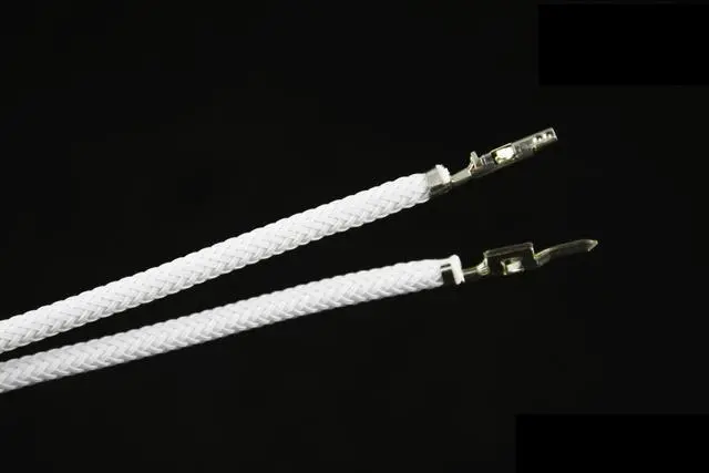 Alt view image 2 of 2 - Darkside 12" (30cm) Male-Female Pre-Sleeved ATX and PCI-E Wire â White (DS-0809)