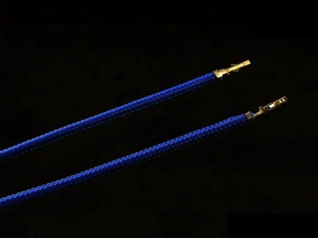 Alt view image 2 of 2 - Darkside 17.5" (45cm) Female-Female Pre-Sleeved ATX and PCI-E Wire - Dark Blue (DS-0662)
