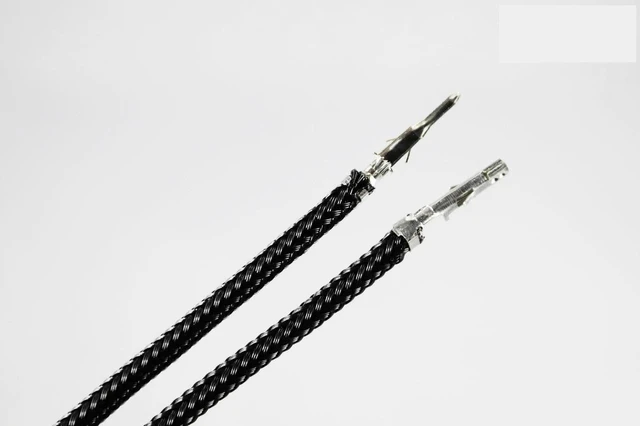 Alt view image 2 of 2 - Darkside 17.5" (45cm) Male-Female Pre-Sleeved ATX and PCI-E Wire - Black (DS-0884)