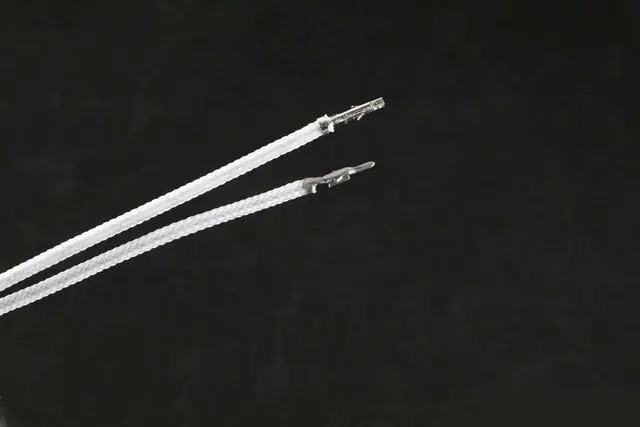 Alt view image 2 of 2 - Darkside 17.5" (45cm) Male-Female Pre-Sleeved ATX and PCI-E Wire â Frosted White (DS-1146)