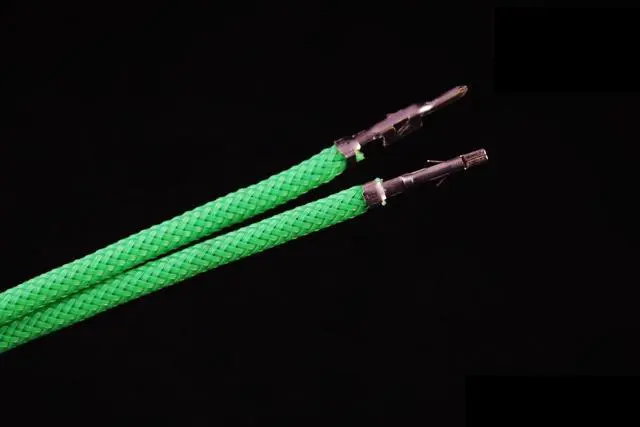 Alt view image 2 of 2 - Darkside 17.5" (45cm) Male-Female Pre-Sleeved ATX and PCI-E Wire â Green (DS-0901)