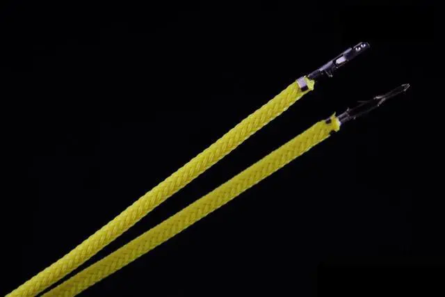 Alt view image 2 of 2 - Darkside 17.5" (45cm) Male-Female Pre-Sleeved ATX and PCI-E Wire â Yellow (DS-1101)