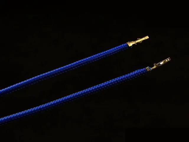 Alt view image 3 of 4 - Darkside 27.5" (70cm) Female-Female Pre-Sleeved ATX and PCI-E Wire - Dark Blue (DS-0663)