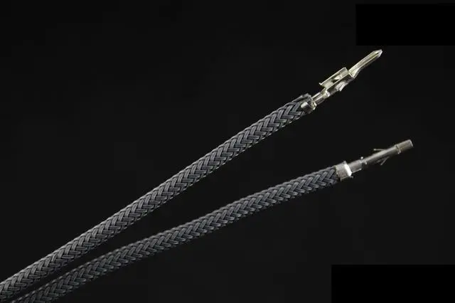 Alt view image 2 of 2 - Darkside 27.5" (70cm) Female-Female Pre-Sleeved ATX and PCI-E Wire â Gun Metal (DS-0906)