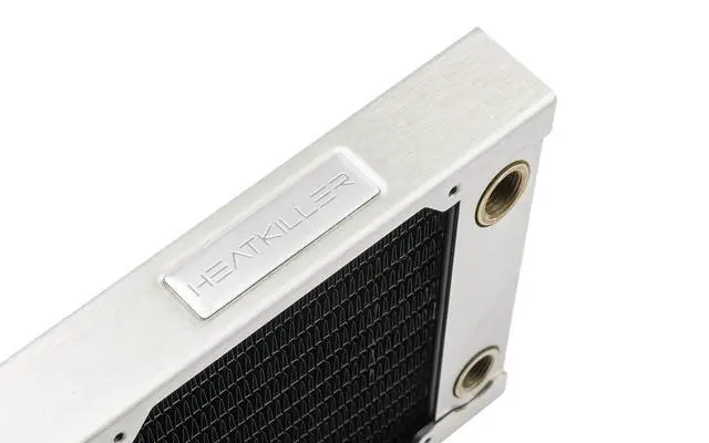 Alt view image 6 of 6 - Watercool HEATKILLER RAD 240-S Stainless Steel (24109)