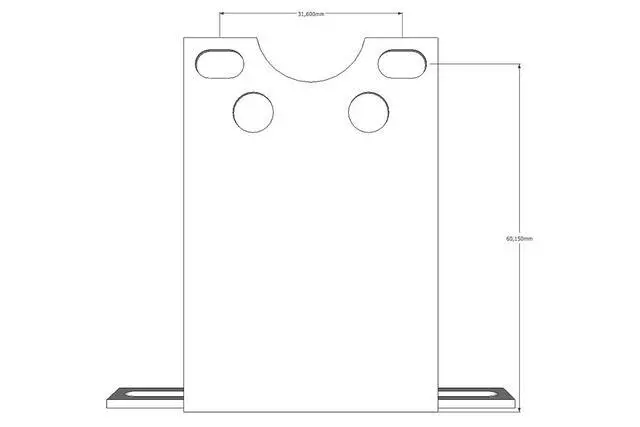 Alt view image 4 of 5 - Alphacool Pump Stand for Eisdecke/Eisbecher Series - Black (13288)