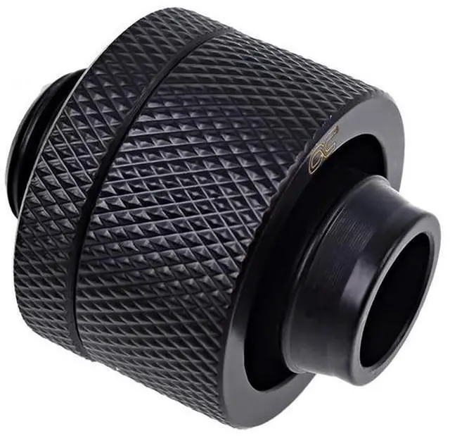 Alt view image 14 of 15 - Alphacool Eiszapfen 1/2" ID x 3/4" OD G1/4 Compression Fitting - Chrome Sixpack (17241)
