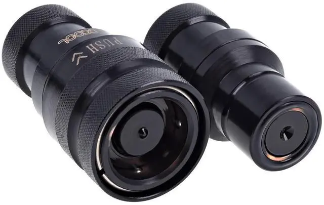 Alt view image 18 of 18 - Alphacool G1/4" Eiszapfen HF Quick Release Connector Kit, Deep Black