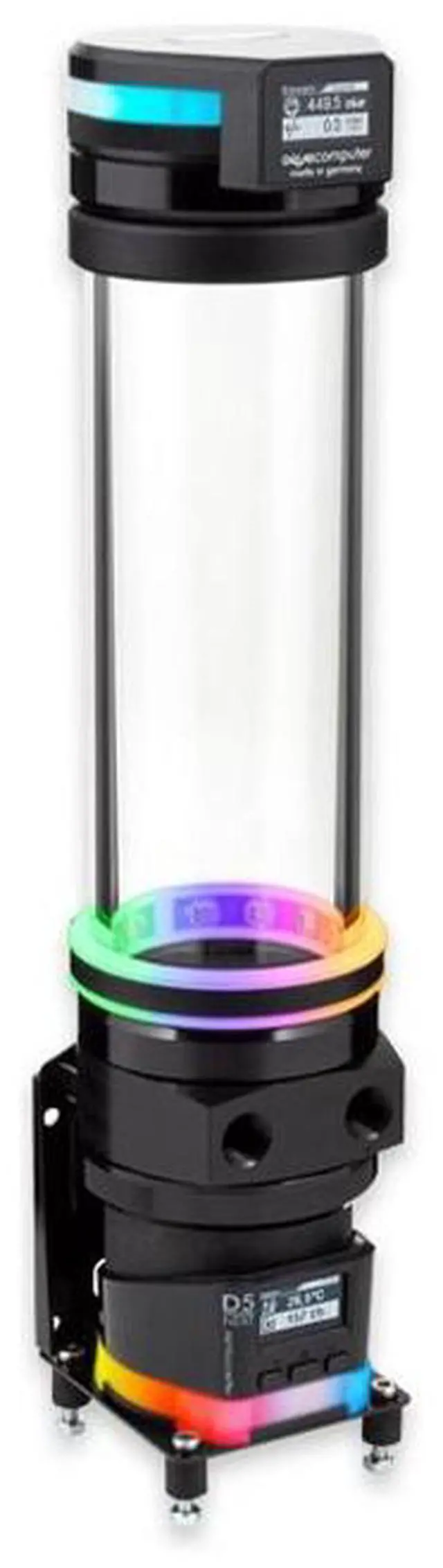 Alt view image 2 of 5 - Aquacomputer ULTITUBE D5 200 PRO LEAKSHIELD Reservoir with D5 NEXT Pump (34142)