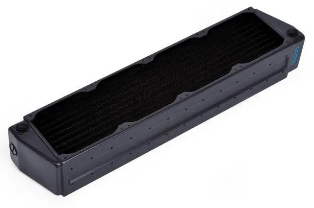 Alt view image 6 of 7 - Alphacool NexXxoS HPE-60 Full Copper X-Flow 80mm Quad Radiator (14374)