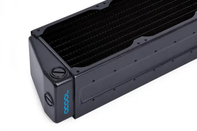 Alt view image 7 of 7 - Alphacool NexXxoS HPE-60 Full Copper X-Flow 80mm Quad Radiator (14374)