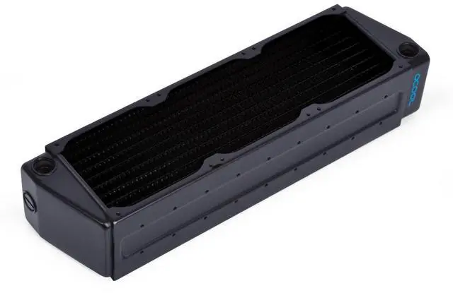 Alt view image 6 of 7 - Alphacool NexXxoS HPE-60 Full Copper X-Flow 80mm Triple Radiator (14375)