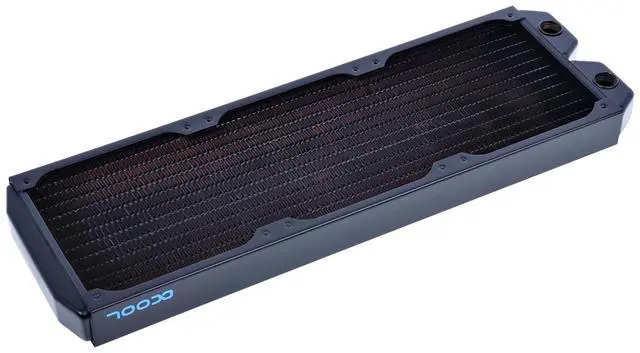 Alt view image 13 of 13 - Alphacool NexXxos ST30 Industry HPC Series 360mm Radiator, Black, 120mm, G1/4, 30mm (14249)