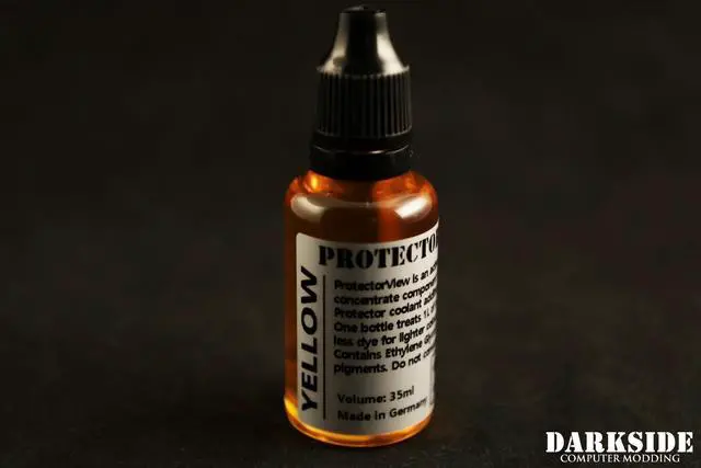 Alt view image 6 of 6 - Darkside Protector View Coloring Dye Concentrate 35ml â Yellow (DS-1164)