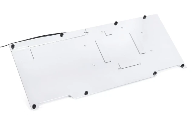 Alt view image 4 of 7 - Alphacool Eisblock Aurora Acryl GPX-N RTX 3090/3080 Ti HOF Active Backplate (13046)