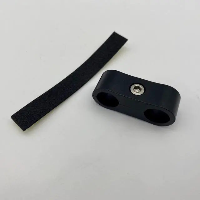 Alt view image 7 of 7 - ModMyMods ModClamp - 11mm (7/16") AN 4 Tubing Management Clamp - Black (MOD-0314)