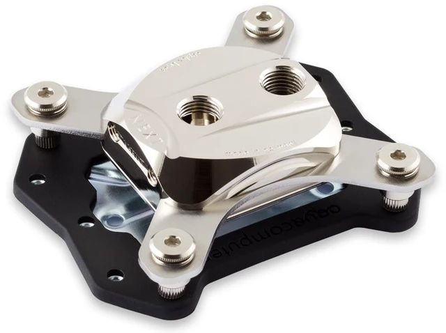 Alt view image 6 of 7 - Aquacomputer Cuplex Kryos NEXT VARIO 1700, Nickel/Nickel (21865)