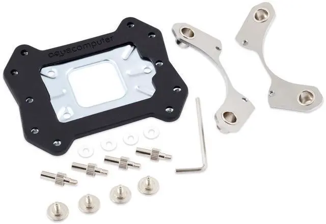 Alt view image 2 of 2 - Aquacomputer Conversion Kit Socket 1700 for WAC Aquacomputer Cuplex Kryos NEXT Acrylic Glass Version (21880)