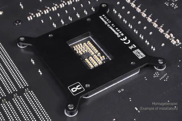 Alt view image 5 of 6 - Alphacool Apex Backplate XPX/Eisbaer LGA 1700 Metall Full Cover (13072)