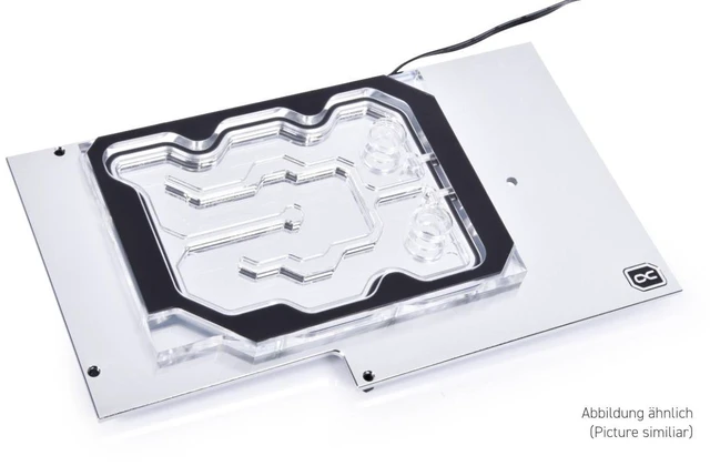 Alt view image 7 of 7 - Alphacool Eisblock Aurora GPX-N Acryl Active Backplate 3090 TI Founders Edition (13063)