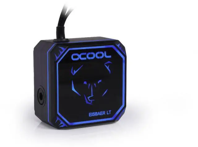 Alt view image 2 of 7 - Alphacool Eisbaer Aurora LT Solo - Black (13066)