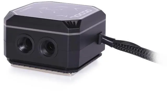 Alt view image 6 of 7 - Alphacool Eisbaer Aurora LT Solo - Black (13066)