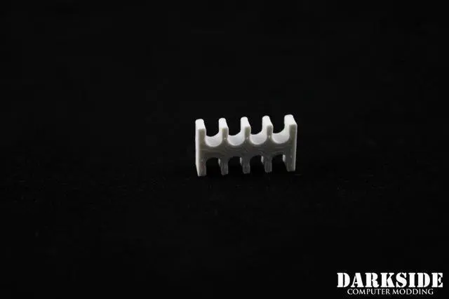 Alt view image 5 of 5 - Darkside 8-Pin Cable Management Holder- White (3DS-0005)